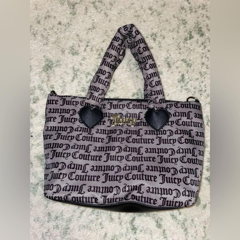 Juicy Couture Black & Grey Purse
